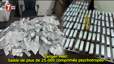 Photo of Tanger-Med: Saisie de plus de 25.000 comprimés psychotropes !