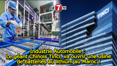 Photo of Industrie Automobile : Le géant Chinois Tinci, va ouvrir une usine de batteries au lithium au Maroc !