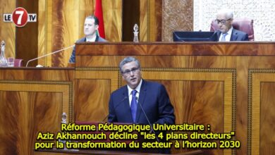 Photo of Réforme Pédagogique Universitaire : Aziz Akhannouch décline « les 4 plans directeurs » pour la transformation du secteur à l’horizon 2030