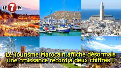 Photo of Le Tourisme Marocain affiche désormais une croissance record à deux chiffres !