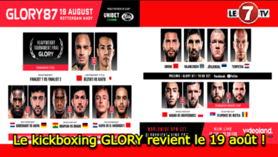 Photo of Le kickboxing GLORY revient le 19 août à Rotterdam !