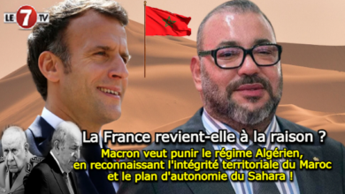 Photo of Macron veut punir le régime Algérien, en reconnaissant l’intégrité territoriale du Maroc et le plan d’autonomie du Sahara !