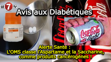 Photo of Alerte Santé : L’OMS classe l’Aspartame et la Saccharine, comme produits cancérogènes !