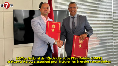 Photo of L’Office National de l’Électricité et de l’Eau Potable (ONEE) et Huawei Maroc, s’associent pour intégrer les énergies renouvelables