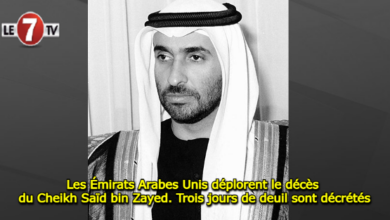 Photo of Les Émirats Arabes Unis déplorent le décès du Cheikh Saïd bin Zayed. Trois jours de deuil sont décrétés