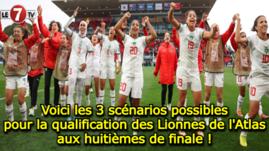 Photo of Voici les 3 scénarios possibles pour la qualification des Lionnes de l’Atlas aux huitièmes de finale !