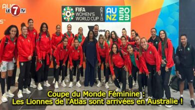 Photo of Coupe du Monde Féminine : Les Lionnes de l’Atlas sont arrivées en Australie !