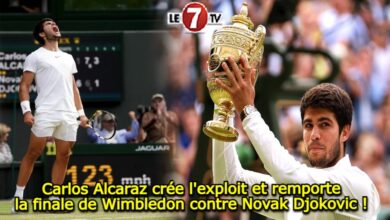 Photo of Carlos Alcaraz crée l’exploit et remporte la finale de Wimbledon contre Novak Djokovic !