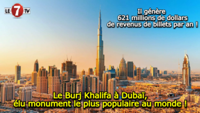 Photo of Le Burj Khalifa à Dubaï, élu monument le plus populaire au monde !