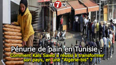 Photo of Pénurie de pain en Tunisie : Comment Kaïs Saied a réussi à transformer son pays, en une « Algérie-bis » ?!