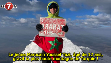 Photo of Le jeune Marocain Youssef Tazi, âgé de 12 ans, gravit la plus haute montagne de Turquie !