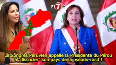 Photo of Le Congrès Péruvien appelle la Présidente du Pérou à « dissocier » son pays de la pseudo-rasd !