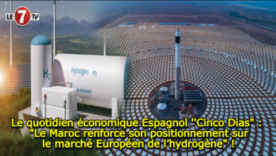 Photo of Le quotidien économique Espagnol  »Cinco Dias » : « Le Maroc renforce son positionnement sur le marché européen de l’hydrogène » !