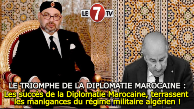 Photo of Les succès de la Diplomatie Marocaine, terrassent les manigances du régime militaire algérien !