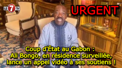 Photo of Coup d’État au Gabon : Ali Bongo, en résidence surveillée, lance un appel vidéo à ses soutiens !