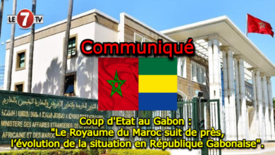 Photo of Coup d’Etat au Gabon : « Le Royaume du Maroc suit de près l’évolution de la situation en République Gabonaise »