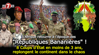 Photo of L’Afrique retourne à l’époque des « Républiques Bananières » : 8 Coups d’État en moins de 3 ans replongent le continent dans le chaos !