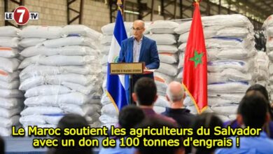 Photo of Le Maroc soutient les agriculteurs du Salvador avec un don de 100 tonnes d’engrais !