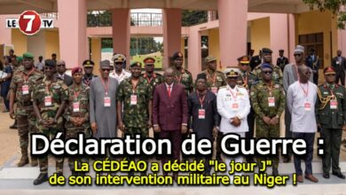 Photo of Déclaration de guerre : La CÉDÉAO a décidé « le jour J » de son intervention militaire au Niger !