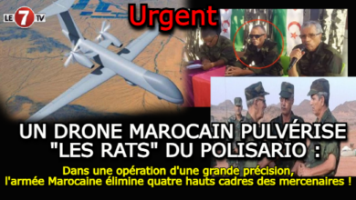 Photo of UN DRONE MAROCAIN PULVÉRISE « LES RATS » DU POLISARIO : Dans une opération d’une grande précision, l’armée Marocaine tue quatre hauts cadres des mercenaires !