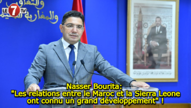 Photo of Nasser Bourita: « Les relations entre le Maroc et la Sierra Leone ont connu un grand développement » !