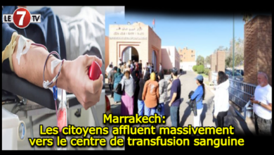 Photo of Marrakech: Les citoyens affluent massivement vers le centre de transfusion sanguine