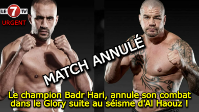 Photo of Le champion Badr Hari, annule son combat dans le Glory suite au séisme d’Al Haouz !