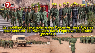 Photo of La mobilisation exemplaire des Forces Armées Royales pour secourir les Marocains dans l’épreuve du séisme (photos) !