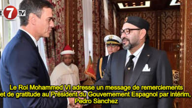 Photo of Le Roi Mohammed VI adresse un message de remerciements et de gratitude au Président du Gouvernement Espagnol par intérim, Pedro Sanchez