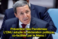 Photo of Prévention des Pandémies: L’ONU adopte la déclaration politique, co-facilitée par le Maroc !