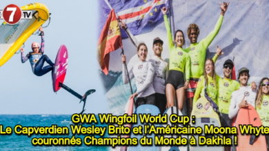 Photo of GWA Wingfoil World Cup : Le Capverdien Wesley Brito et l’Américaine Moona Whyte couronnés Champions du Monde à Dakhla !