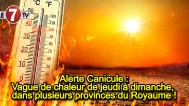 Photo of Alerte Canicule : Vague de chaleur de jeudi à dimanche, dans plusieurs provinces du Royaume !