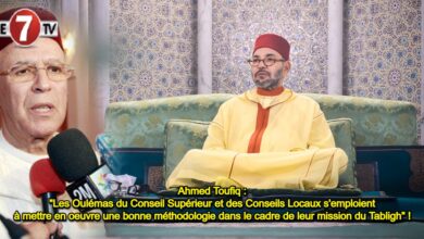 Photo of Ahmed Toufiq : « Les Oulémas du Conseil Supérieur et des Conseils Locaux s’emploient à mettre en oeuvre une bonne méthodologie dans le cadre de leur mission du Tabligh » !