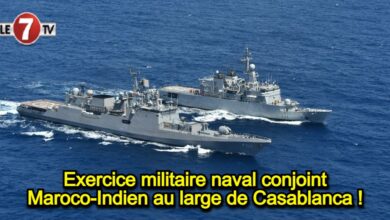 Photo of Exercice militaire naval conjoint Maroco-Indien au large de Casablanca !