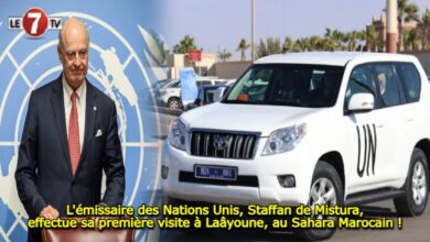 Photo of L’émissaire des Nations Unis, Staffan de Mistura, effectue sa première visite à Laâyoune, au Sahara Marocain !