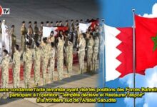 Photo of Le Maroc condamne l’acte terroriste ayant visé les positions des Forces Bahreïnies participant à l’opération « Tempête Décisive et Restaurer l’Espoir » à la frontière Sud de l’Arabie Saoudite