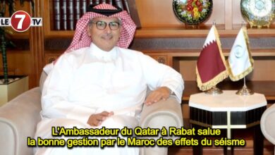 Photo of L’Ambassadeur du Qatar à Rabat salue la bonne gestion par le Maroc des effets du séisme