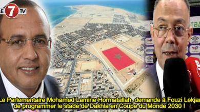 Photo of Le Parlementaire Mohamed Lamine Hormatallah, demande à Fouzi Lekjaa de programmer le stade de Dakhla en Coupe du Monde 2030 !