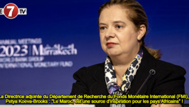 Photo of La Directrice adjointe du Département de Recherche du Fonds Monétaire International (FMI), Petya Koeva-Brooks : « Le Maroc, est une source d’inspiration pour les pays Africains » !