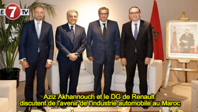 Photo of Aziz Akhannouch et le DG de Renault discutent de l’avenir de l’industrie automobile au Maroc