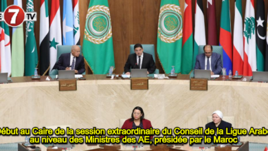 Photo of Début au Caire de la session extraordinaire du Conseil de la Ligue Arabe au niveau des Ministres des AE, présidée par le Maroc