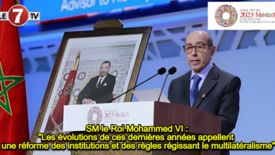 Photo of SM le Roi Mohammed VI : « Les évolutions de ces dernières années appellent à une réforme des institutions et des règles régissant le multilatéralisme » !