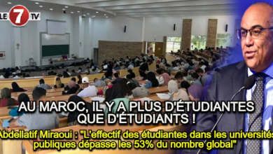 Photo of Abdellatif Miraoui : L’effectif des étudiantes dans les universités publiques dépasse les 53% du nombre global !