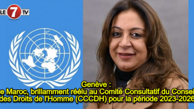 Photo of Genève : Le Maroc, brillamment réélu au Comité Consultatif du Conseil des Droits de l’Homme (CCCDH) pour la période 2023-2026