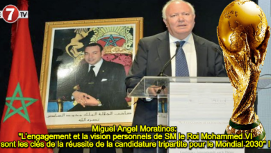 Photo of Miguel Angel Moratinos: « L’engagement et la vision personnels de SM le Roi Mohammed VI sont les clés de la réussite de la candidature tripartite pour le Mondial 2030 » !