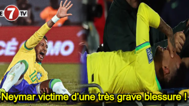 Photo of Neymar victime d’une très grave blessure !