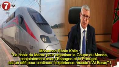 Photo of Mohamed Rabie Khlie : « Le choix du Maroc pour organiser la Coupe du Monde, conjointement avec l’Espagne et le Portugal, est un défi pour continuer l’expérience réussie d’Al Boraq » !