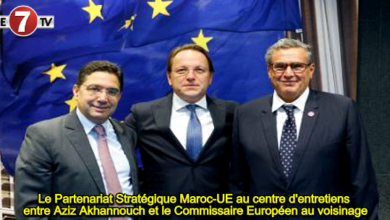 Photo of Le partenariat stratégique Maroc-UE au centre d’entretiens entre Aziz Akhannouch et le Commissaire Européen au voisinage