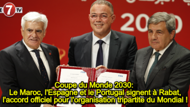 Photo of Coupe du Monde 2030: Le Maroc, l’Espagne et le Portugal signent à Rabat, l’accord officiel pour l’organisation tripartite du Mondial !