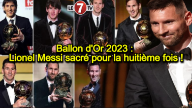 Photo of Ballon d’Or 2023 : Lionel Messi sacré pour la huitième fois !